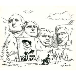 	Reagan stravince le elezioni, Il Popolo 1984, Rothco Cartoons Syndicate	